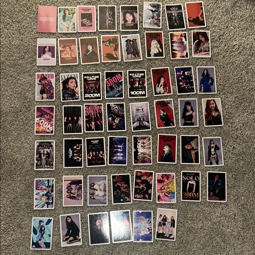 Blackpink Lomo cards